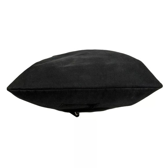 Auth YvesSaintLaurent rivegauche (YSL) Kahara 121631 Black Canvas Velour - - Picture 12 of 13